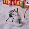 Online The Jolly Christmas Shop Department 56 The Nightmare Before Christmas Village Jack Sees His First Snowman 6007742