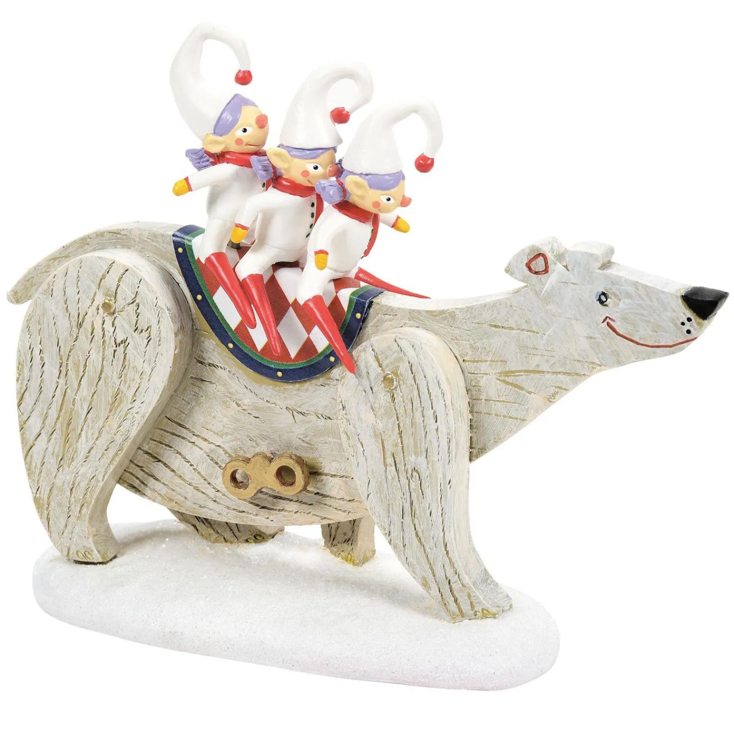The Jolly Christmas Shop Department 56 The Nightmare Before Christmas Village Polar Bear Ride 6012294