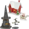 Outlet The Jolly Christmas Shop Department 56 The Nightmare Before Christmas Village 2023 Set