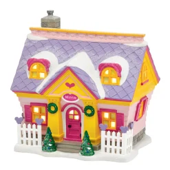 Sale The Jolly Christmas Shop Dept 56 Disney Village Minnie's House 4038631