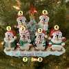 Discount The Jolly Christmas Shop Family Personalized Christmas Ornament With 6 Penguins