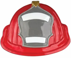 Sale The Jolly Christmas Shop Fireman Hat Personalized Christmas Ornament OR1028