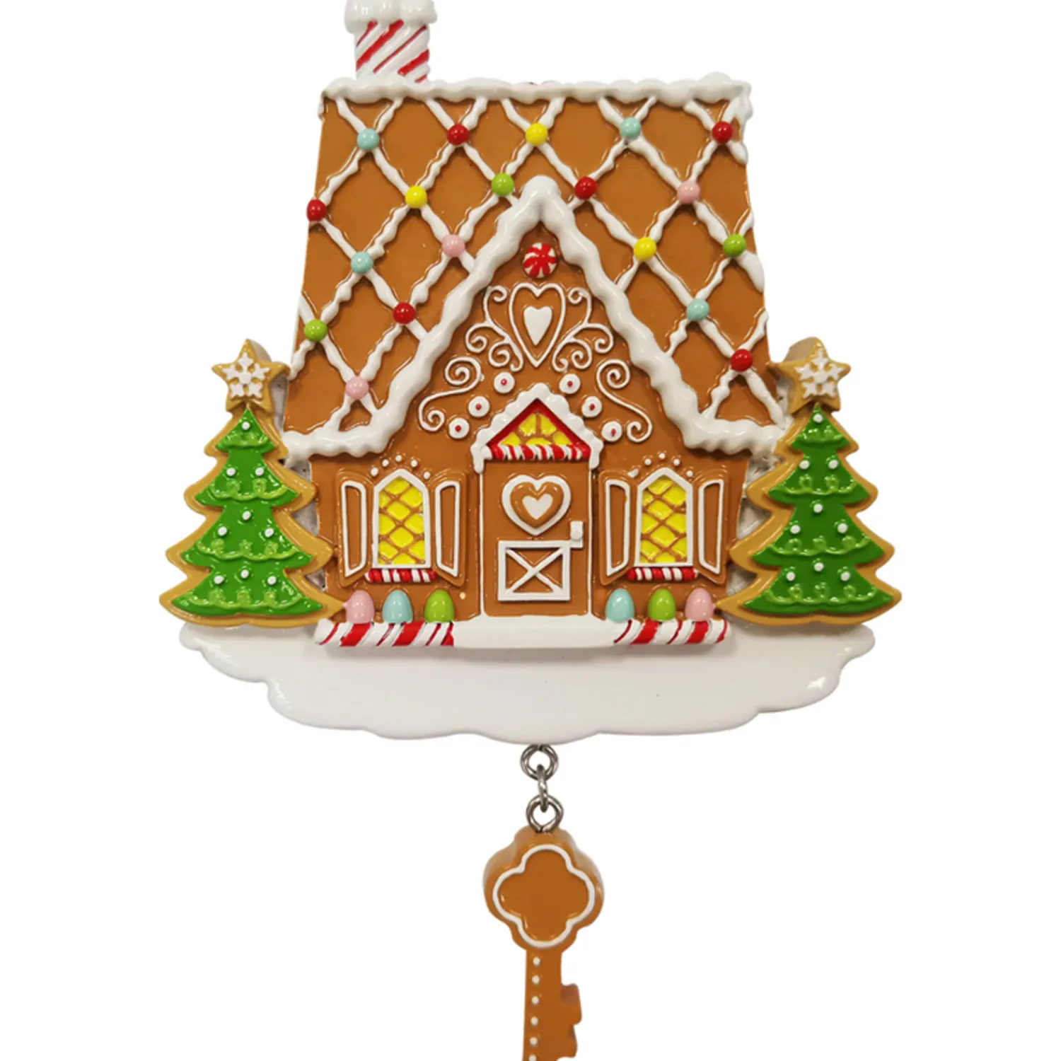 Sale The Jolly Christmas Shop Gingerbread Our First Home Personalized Christmas Ornament OR2394
