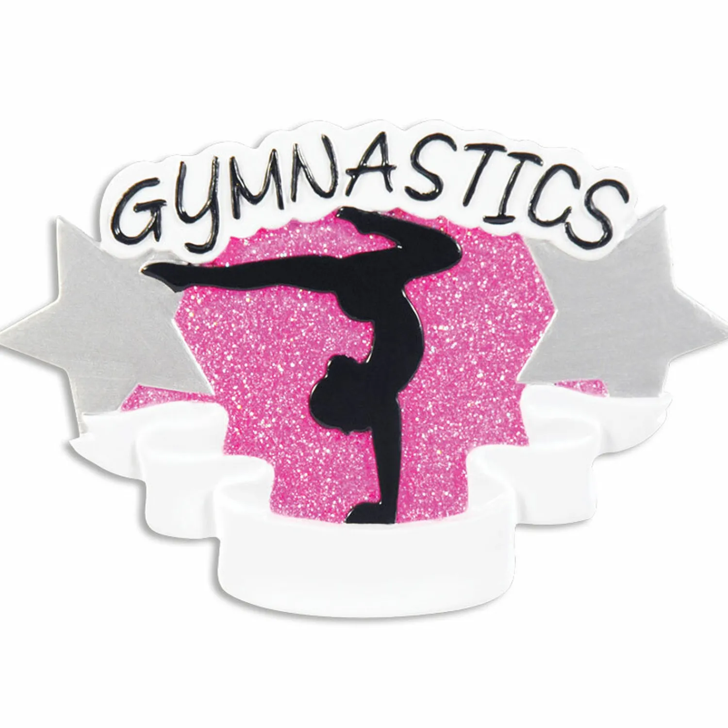 Discount The Jolly Christmas Shop Gymnastics Personalized Christmas Ornament
