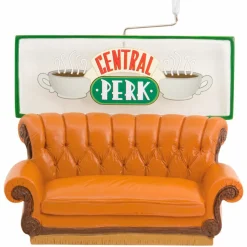 New The Jolly Christmas Shop Hallmark 3" Central Perk Friends Couch Christmas Ornament 2HCM9510