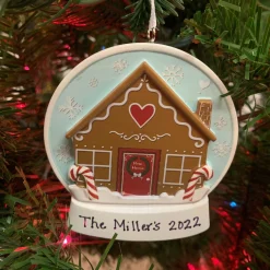 Discount The Jolly Christmas Shop Hallmark 3.5" New Home Personalized Christmas Ornament 1HGO2930