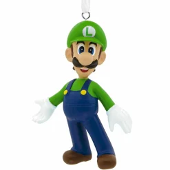 Outlet The Jolly Christmas Shop Hallmark 3" Nintendo Luigi Christmas Ornament 2HCM9455