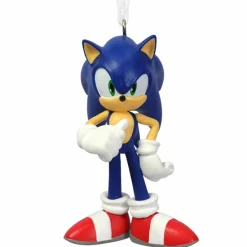 Clearance The Jolly Christmas Shop Hallmark 3" Sonic The Hedgehog Christmas Ornament 2HCM9150