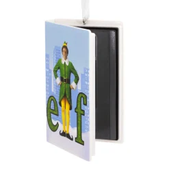 Discount The Jolly Christmas Shop Hallmark 3" VHS Elf The Movie Christmas Ornament 2HCM9142