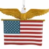 Best The Jolly Christmas Shop Hallmark American Flag Christmas Ornament 1HGO2786