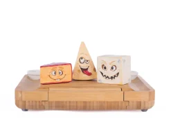 Hot The Jolly Christmas Shop Katherine' Collection 14" Creepy Cheeses On Charcuterie Board With Knife Set Halloween Decoration 28-428199