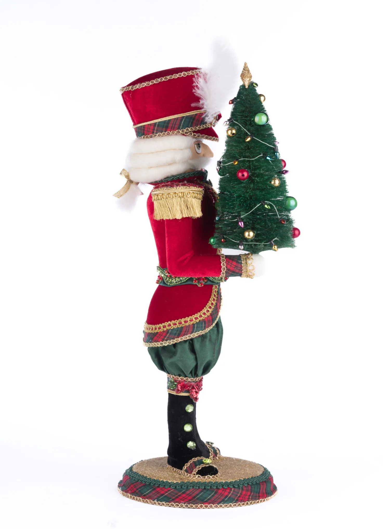 The Jolly Christmas Shop Katherine's Collection 18.5" Admiral Terrance Tartan Christmas Figure 28-428568