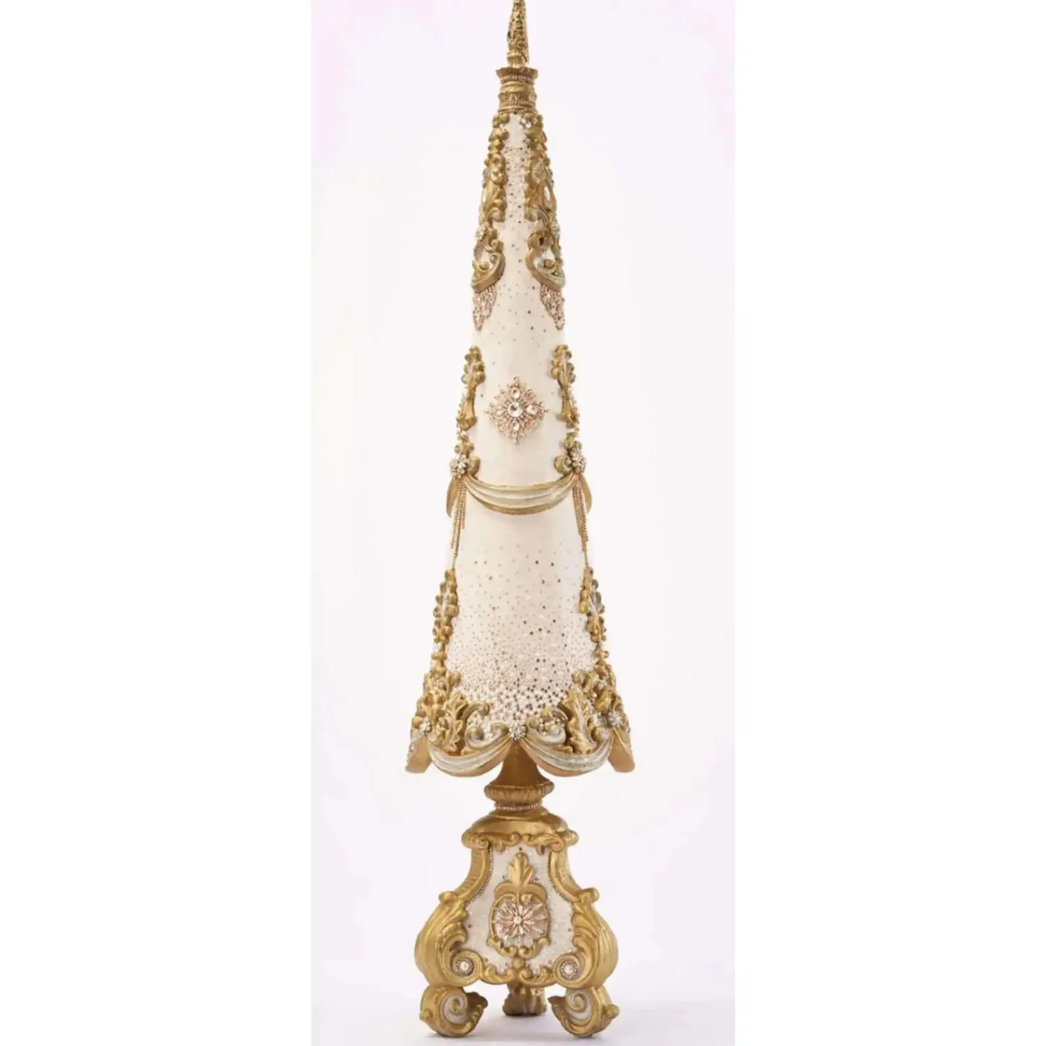 Clearance The Jolly Christmas Shop Katherines Collection 38.5" All That Glitters Jeweled Resin Tree 28-028811