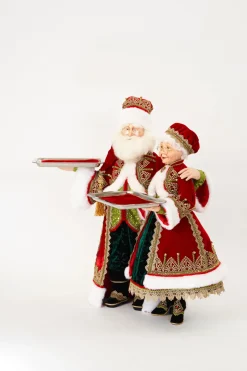 Sale The Jolly Christmas Shop Katherine's Collection 32" All The Trimmings Mr And Mrs Trimmings Serving Piece 28-228582