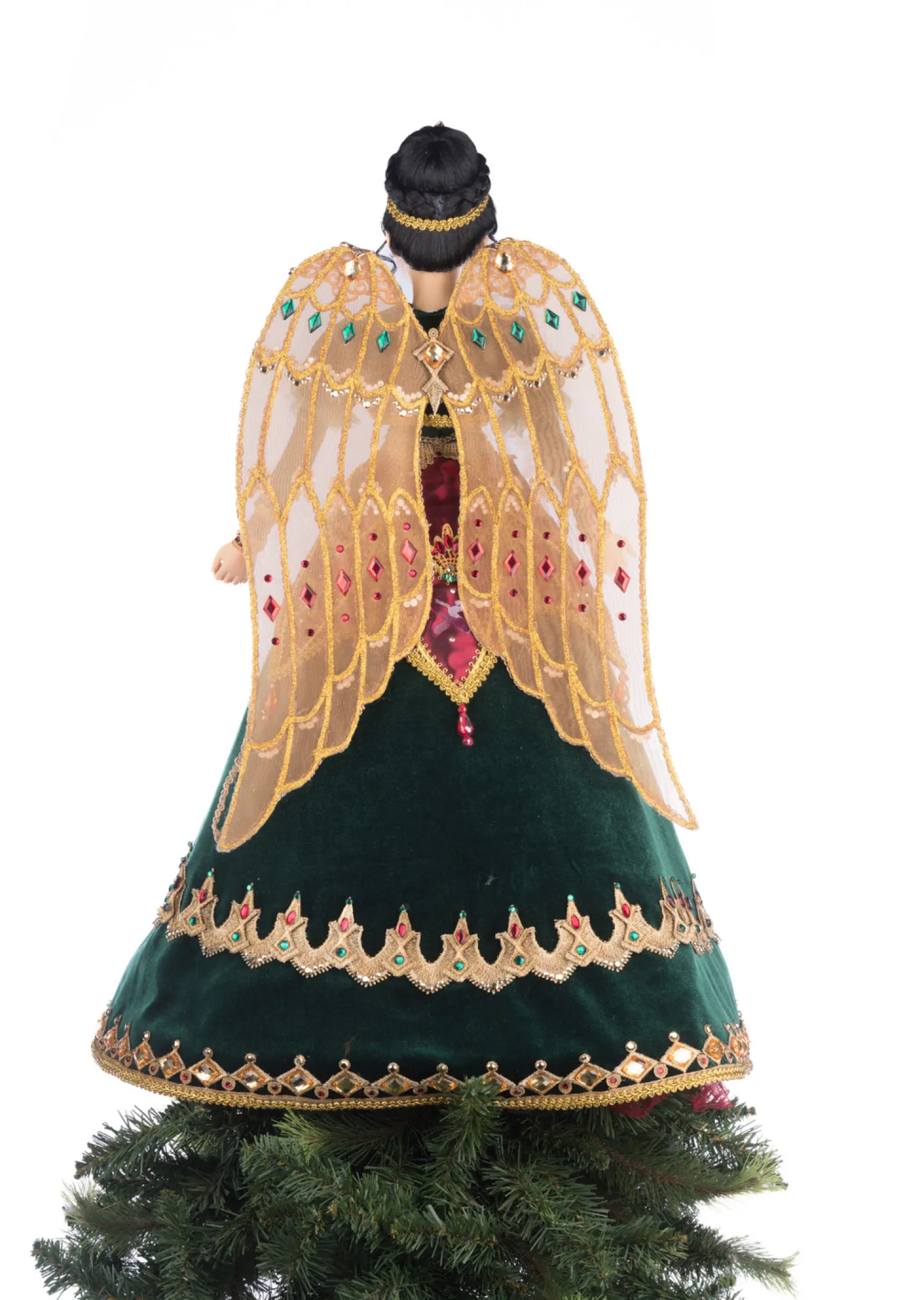 Online The Jolly Christmas Shop Katherine's Collection 29" Belle Noelle Angel Christmas Tree Topper 28-428239