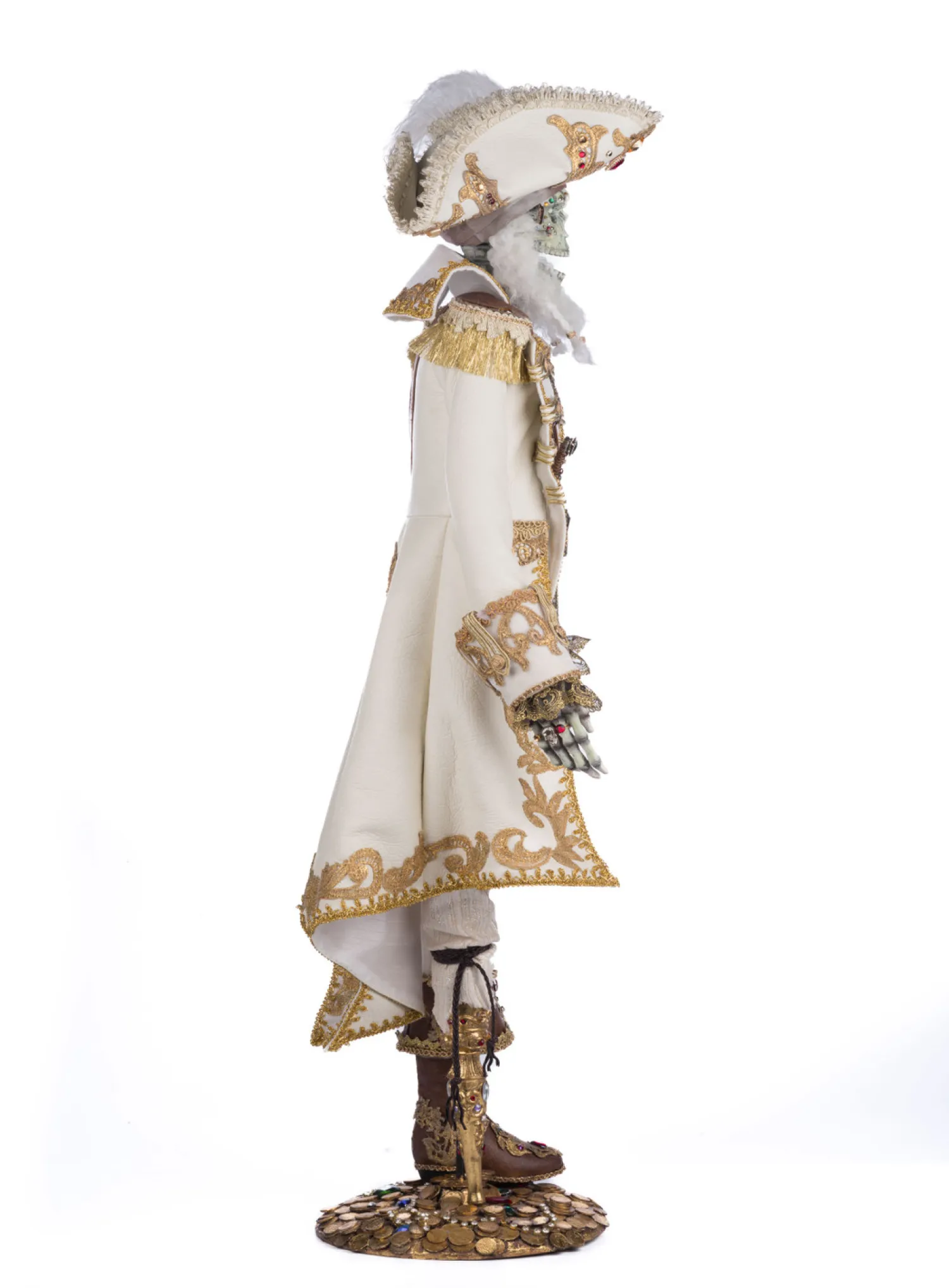 Online The Jolly Christmas Shop Katherine's Collection 38" Captain Skully Swashbuckler Pirate Halloween Doll 28-428206
