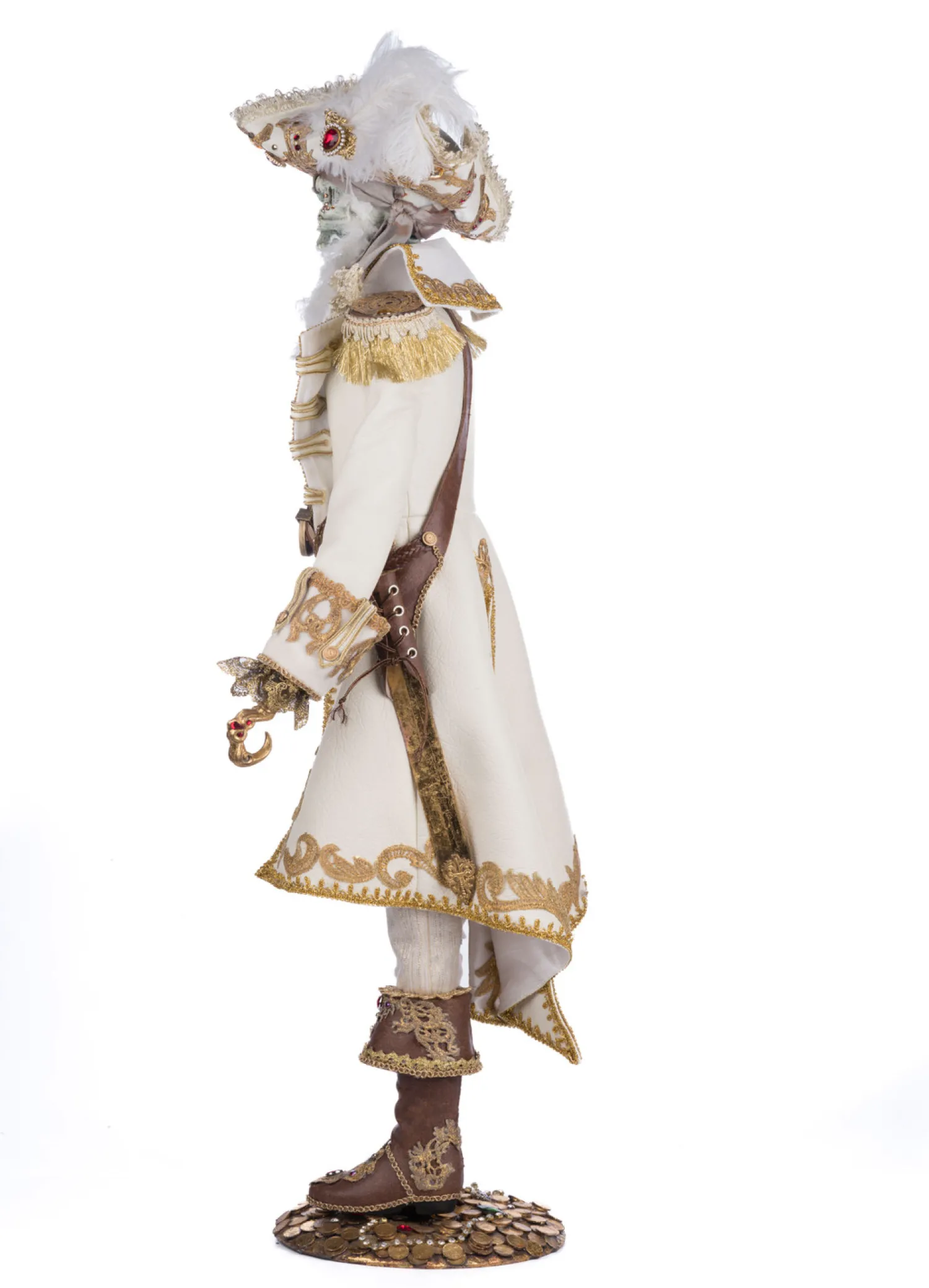 Online The Jolly Christmas Shop Katherine's Collection 38" Captain Skully Swashbuckler Pirate Halloween Doll 28-428206