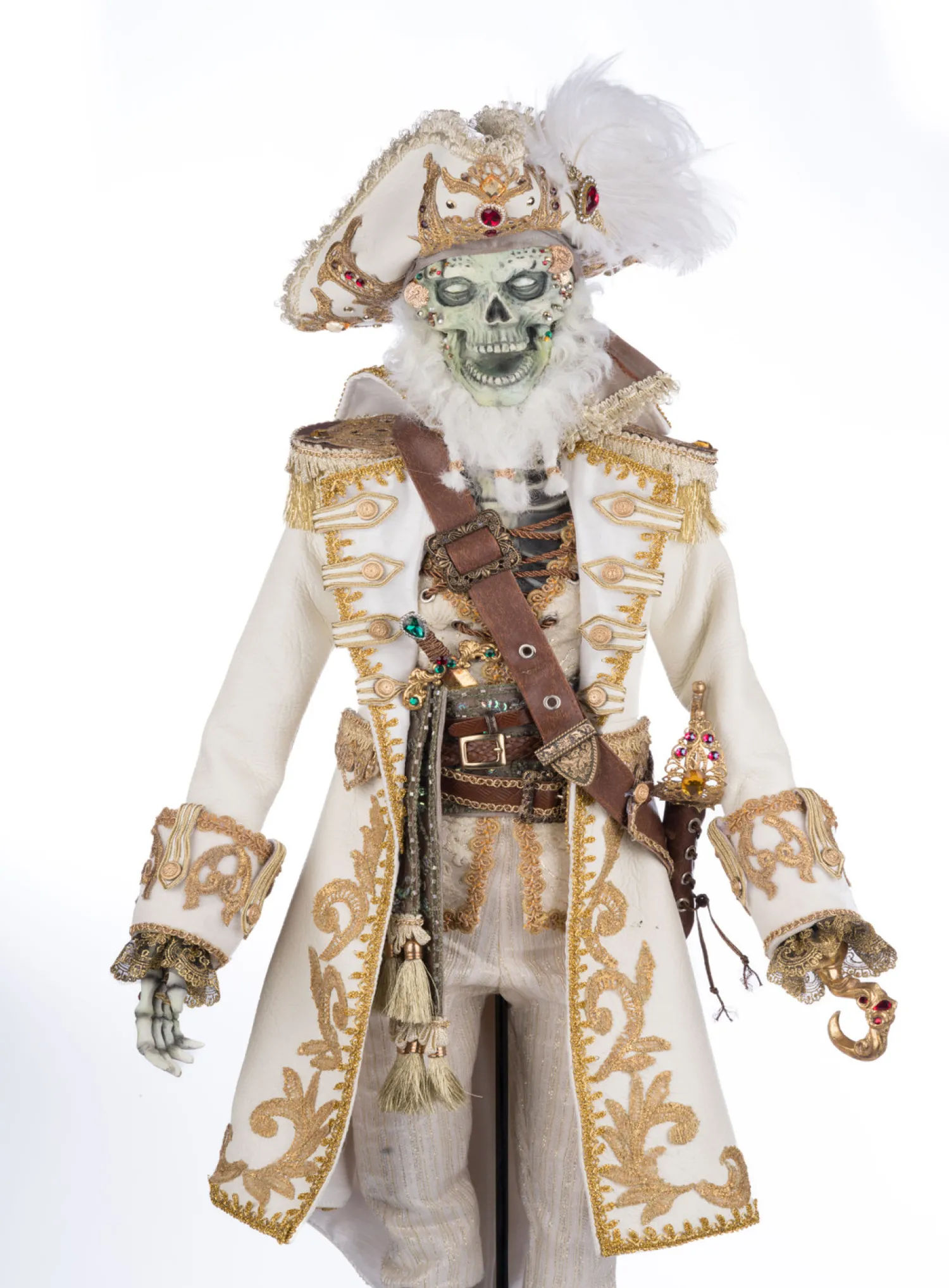 Online The Jolly Christmas Shop Katherine's Collection 38" Captain Skully Swashbuckler Pirate Halloween Doll 28-428206
