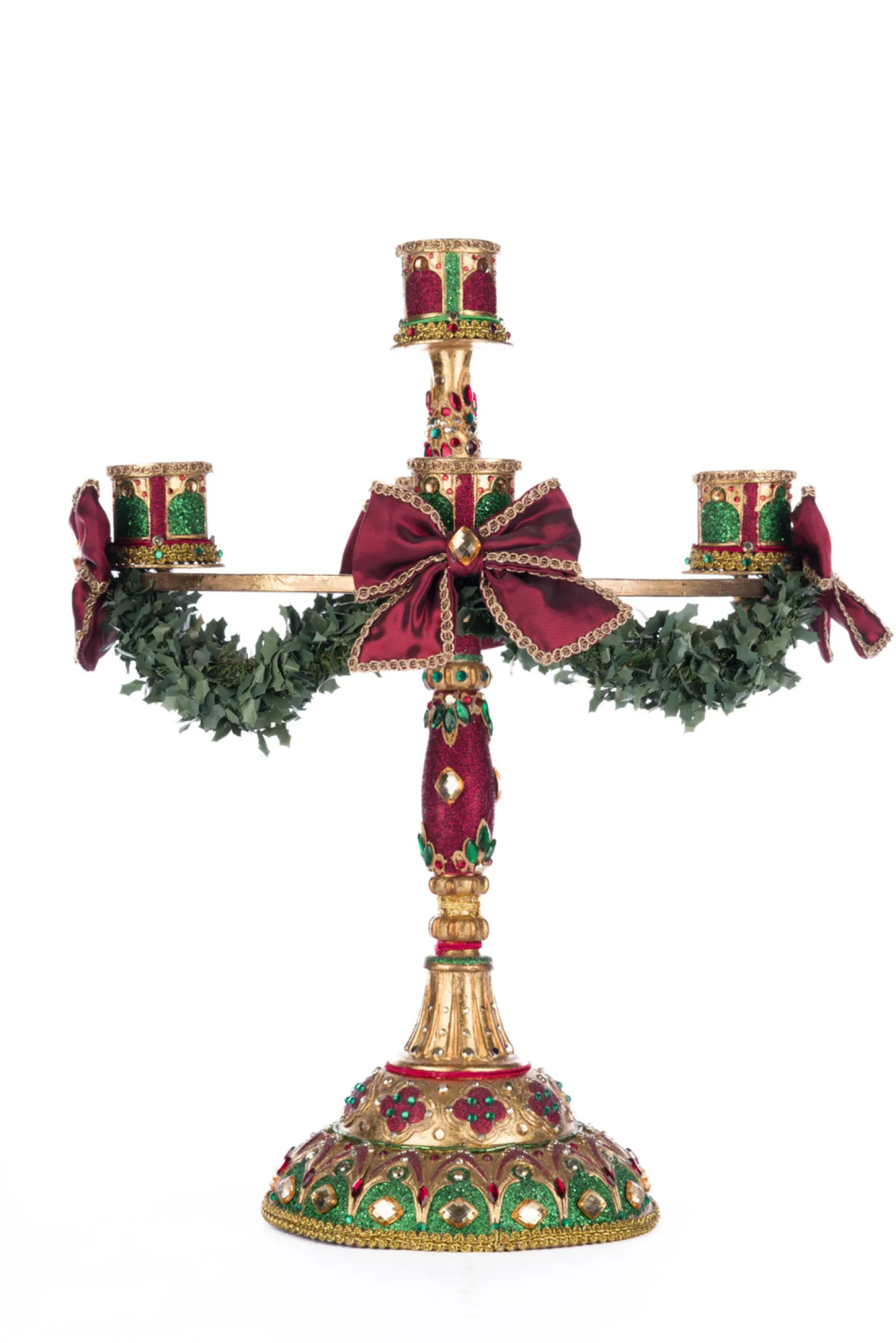 Discount The Jolly Christmas Shop Katherine's Collection 31" Christmas Castle Candelabra 28-428252