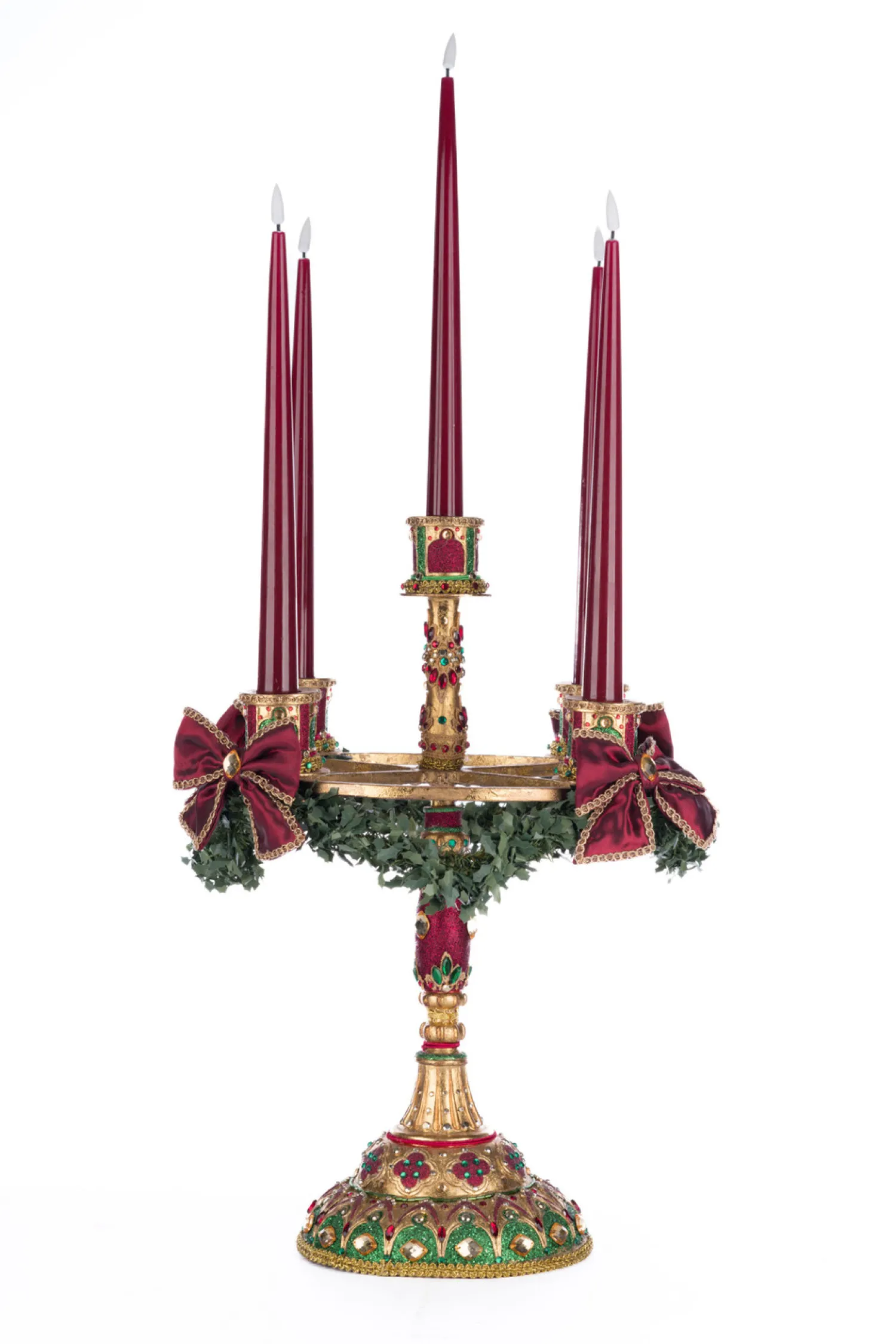 Discount The Jolly Christmas Shop Katherine's Collection 31" Christmas Castle Candelabra 28-428252