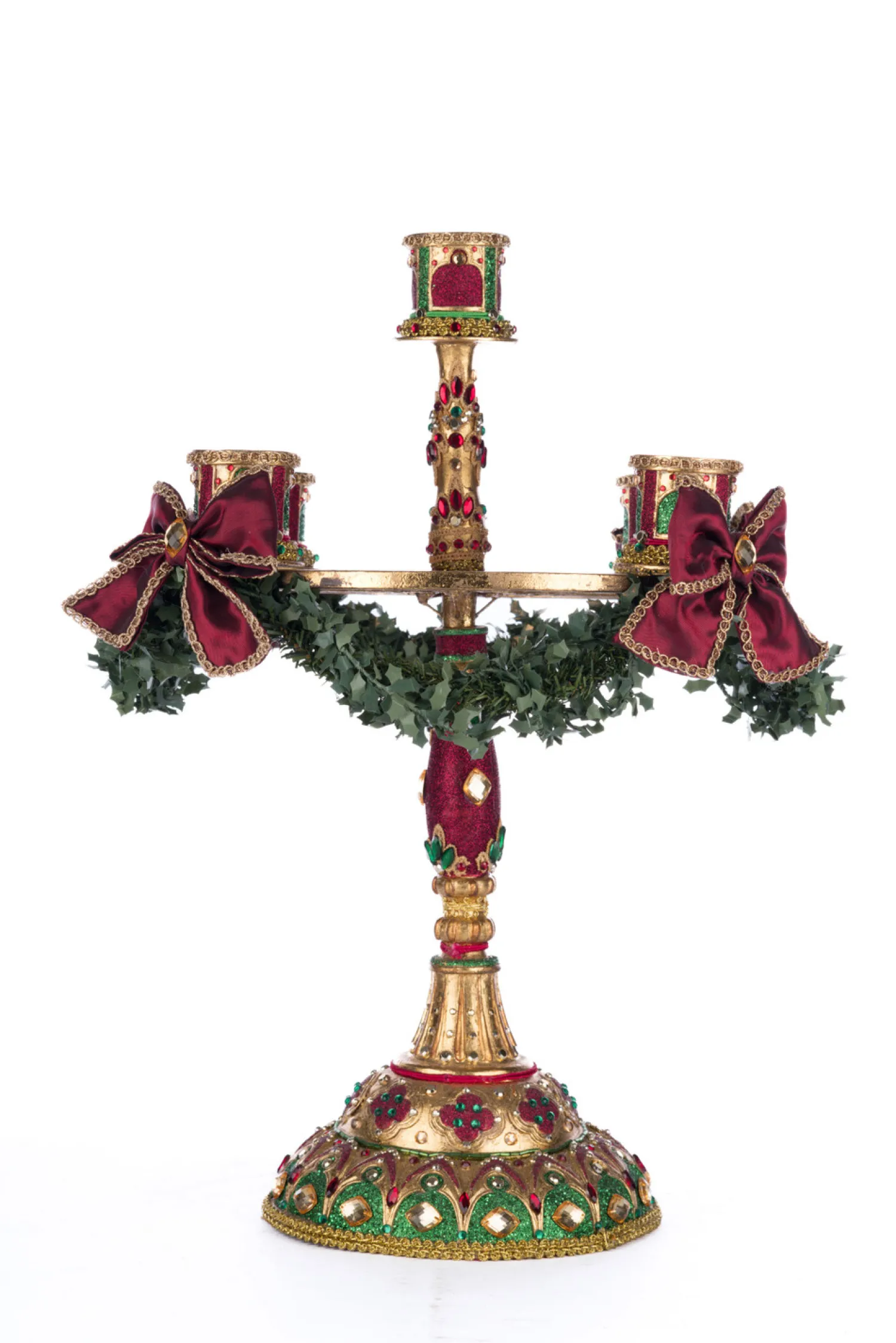 Discount The Jolly Christmas Shop Katherine's Collection 31" Christmas Castle Candelabra 28-428252