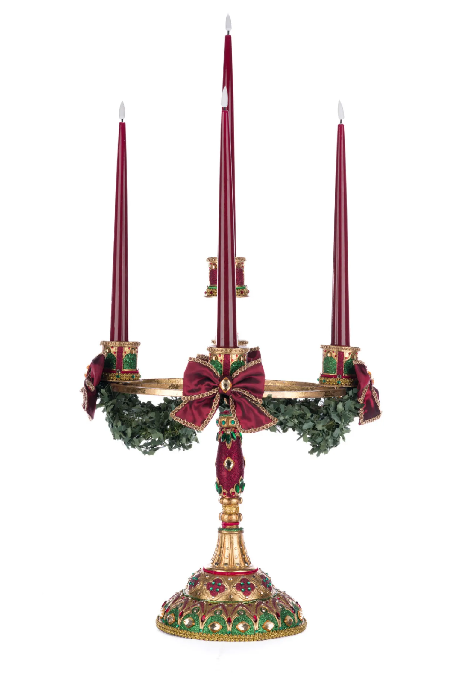 Discount The Jolly Christmas Shop Katherine's Collection 31" Christmas Castle Candelabra 28-428252