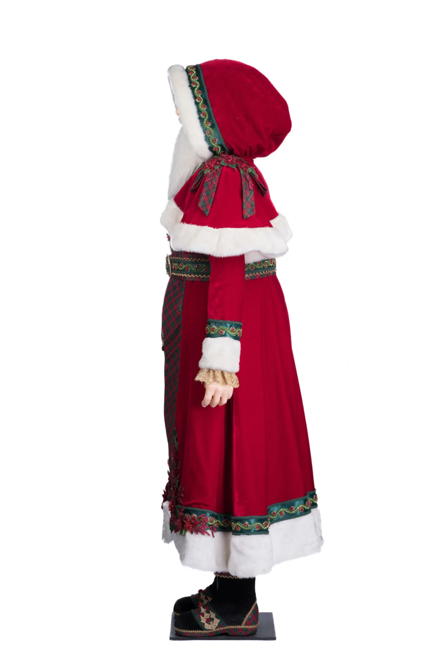 New The Jolly Christmas Shop Katherine's Collection 70" Christopher Magic Life Size Christmas Santa Doll 28-428313