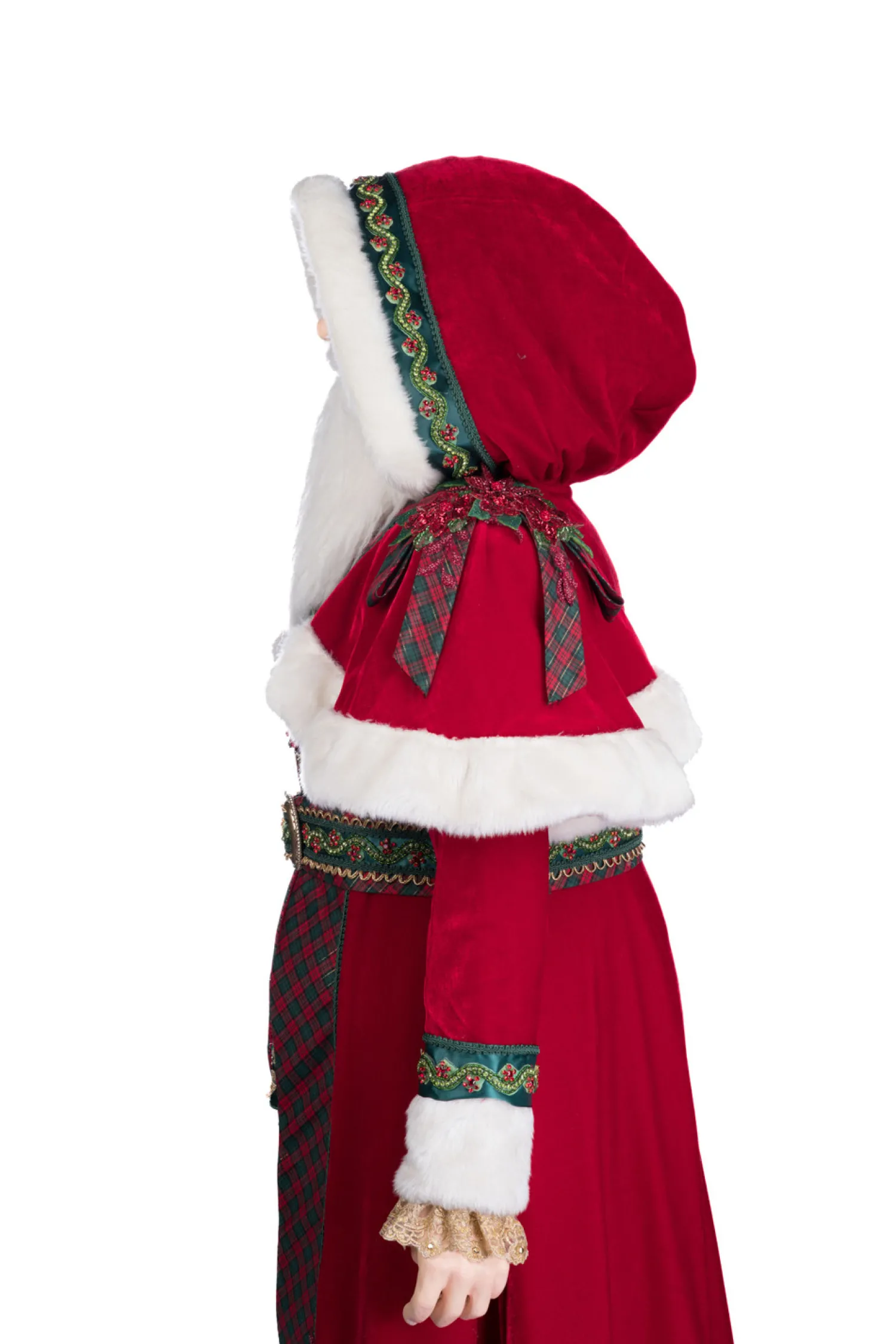 New The Jolly Christmas Shop Katherine's Collection 70" Christopher Magic Life Size Christmas Santa Doll 28-428313