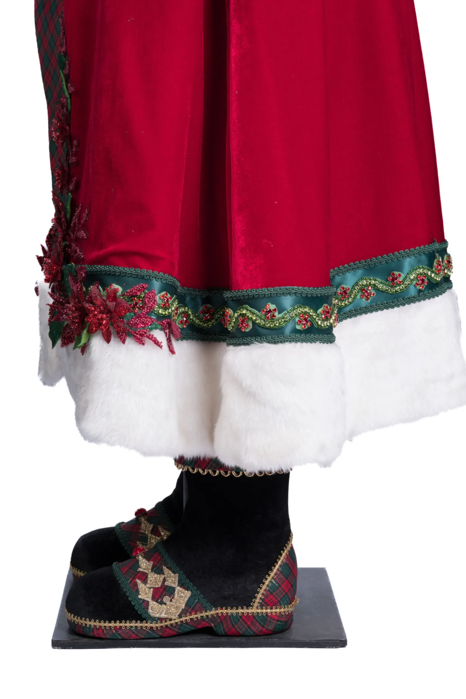 New The Jolly Christmas Shop Katherine's Collection 70" Christopher Magic Life Size Christmas Santa Doll 28-428313
