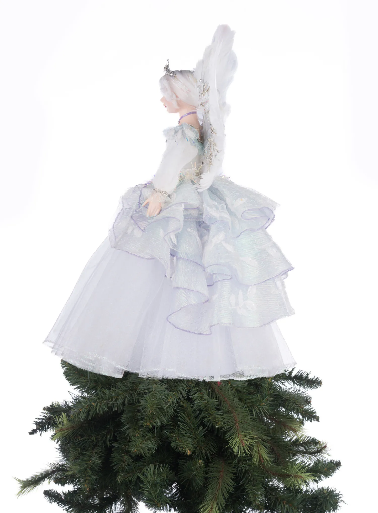 Outlet The Jolly Christmas Shop Katherine's Collection 21" Crystalline Angel Christmas Tree Topper 28-428290