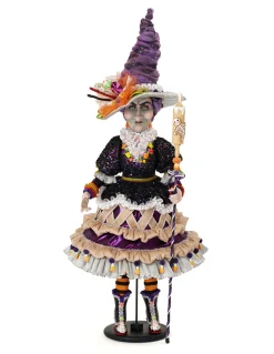 Sale The Jolly Christmas Shop Katherine's Collection 44" Disturbing Delights Sweetie Pie Witch Doll Halloween Decoration 28-228424