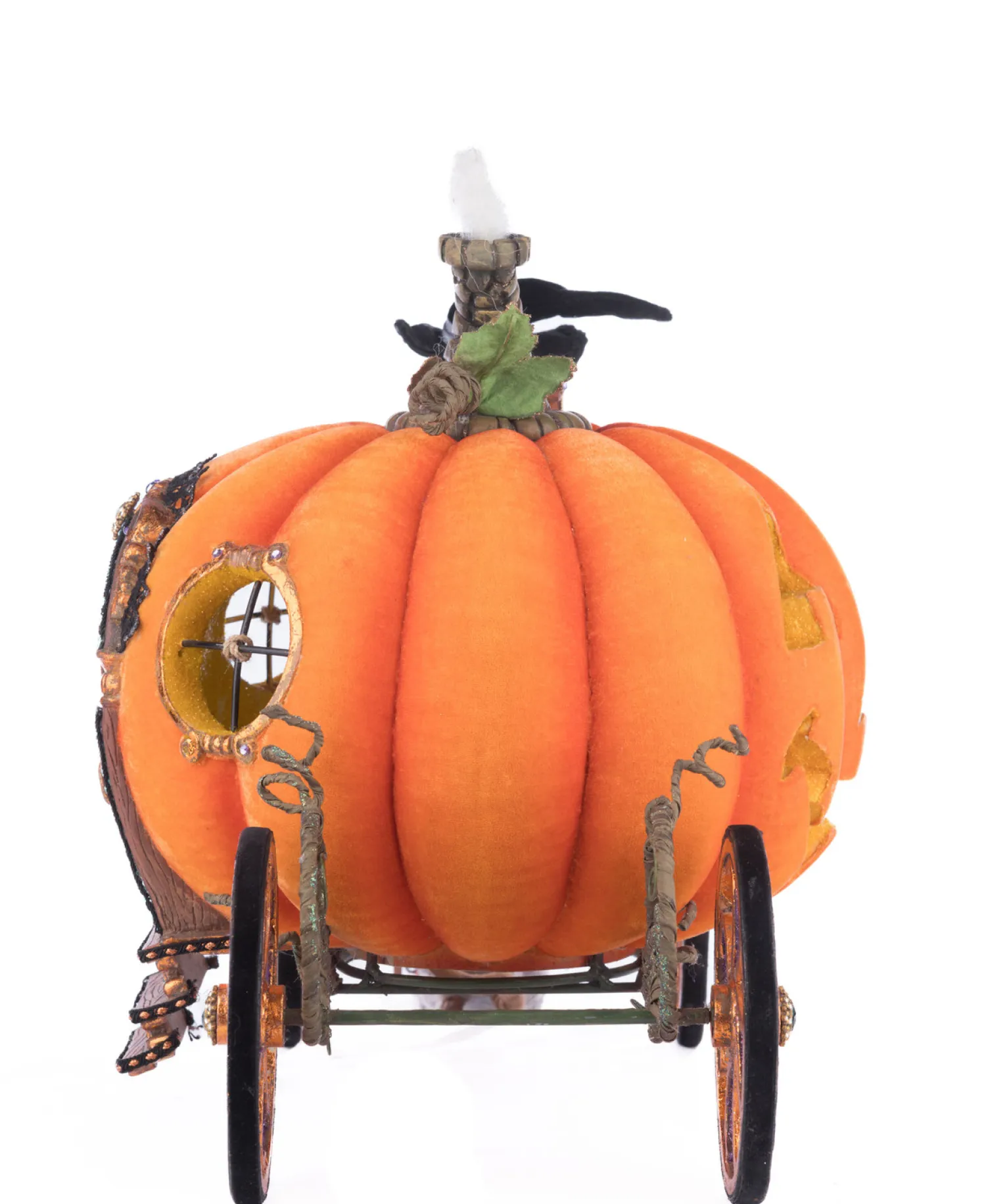 Discount The Jolly Christmas Shop Katherine's Collection 27" Enchanted Pumpkin Carriage Halloween Home Decoration 28-428188