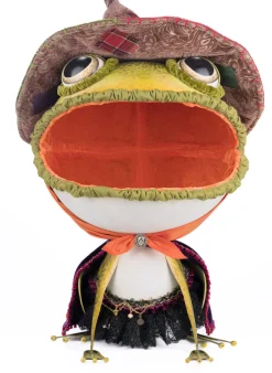 Outlet The Jolly Christmas Shop Katherine's Collection 22" Franklin The Frog Candy Container Halloween Decoration 28-428182