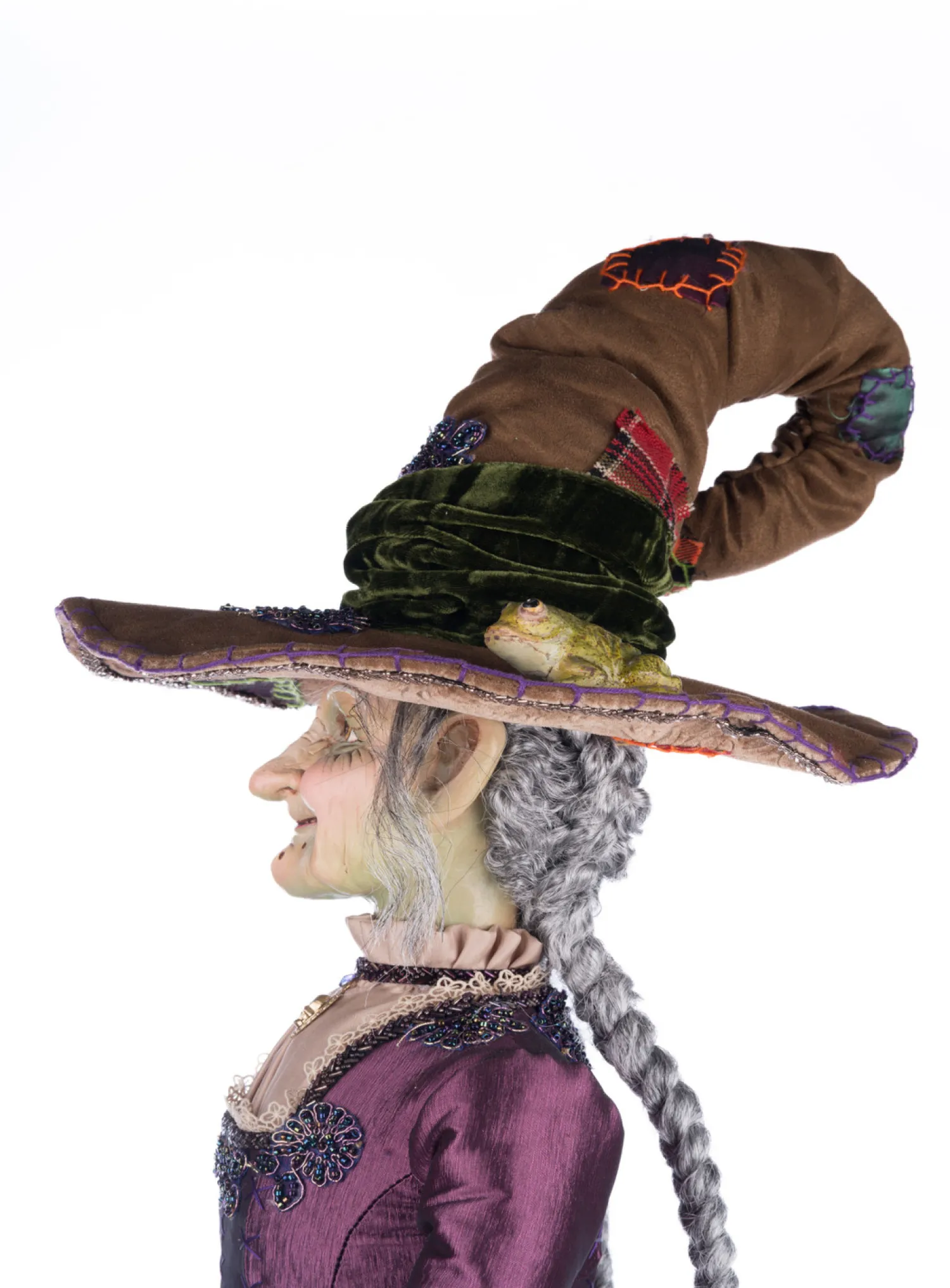 Clearance The Jolly Christmas Shop Katherine's Collection 40" Gertrude Grimoir Witch Doll Halloween Decoration 28-428159
