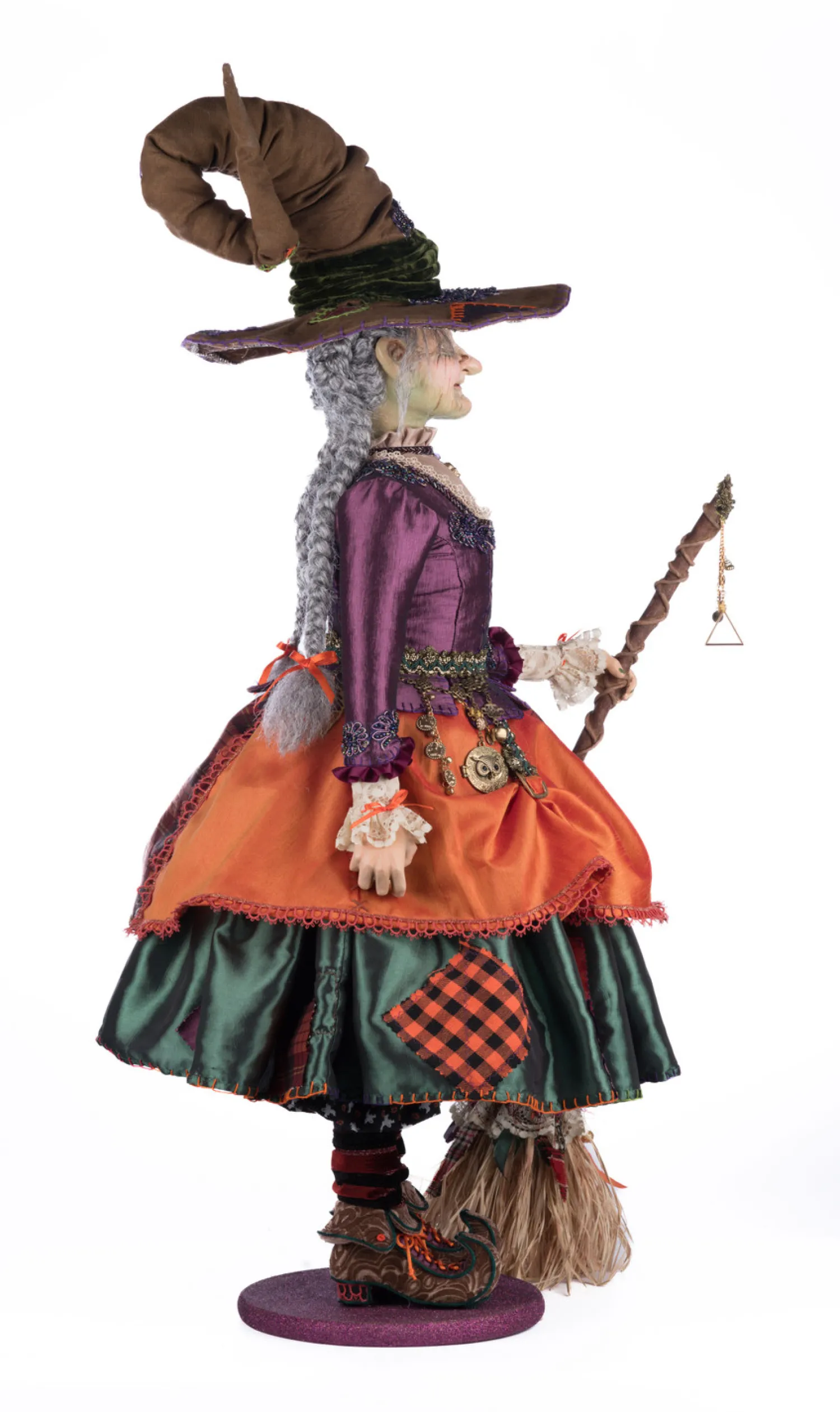 Clearance The Jolly Christmas Shop Katherine's Collection 40" Gertrude Grimoir Witch Doll Halloween Decoration 28-428159