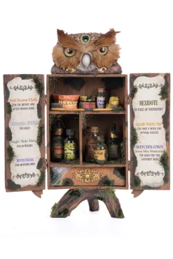 Clearance The Jolly Christmas Shop Katherine's Collection 18" Gertrude’s Medicine Cabinet Halloween Decoration 28-428180