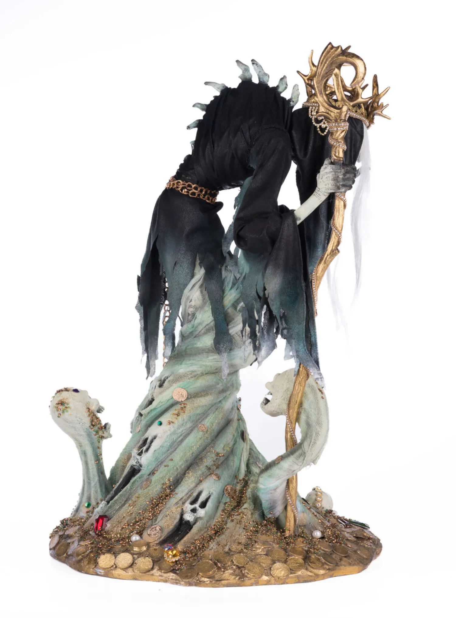 Outlet The Jolly Christmas Shop Katherine's Collection 24.5" Gilda The Treasure Temptress Witch Halloween Decoration 28-428209
