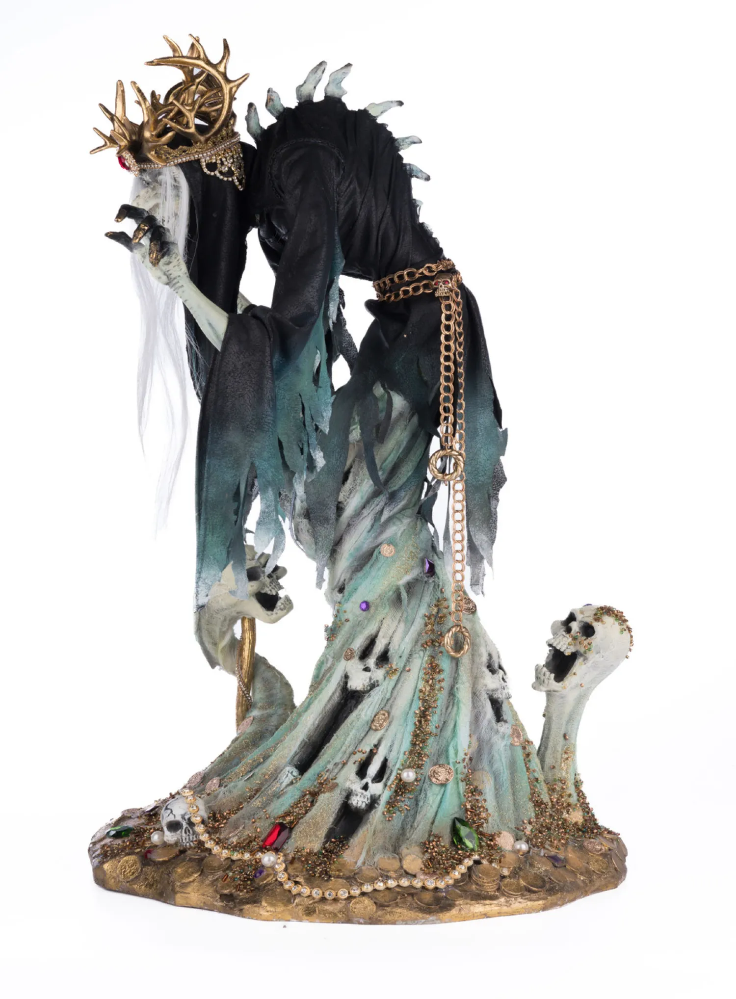 Outlet The Jolly Christmas Shop Katherine's Collection 24.5" Gilda The Treasure Temptress Witch Halloween Decoration 28-428209