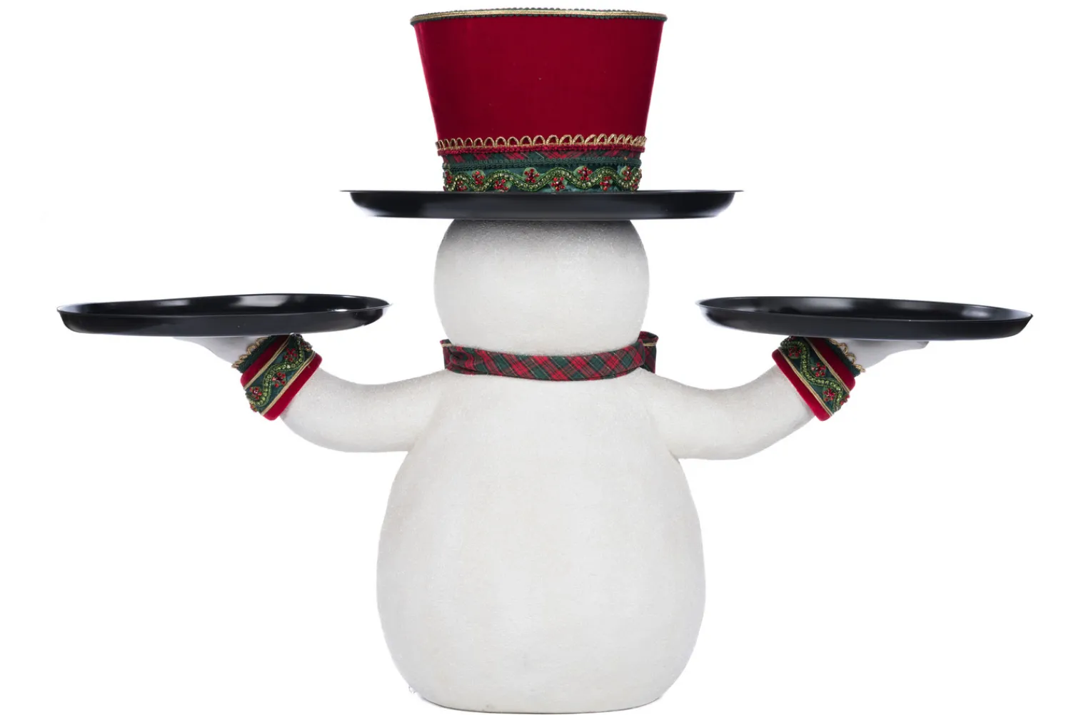 Sale The Jolly Christmas Shop Katherine's Collection 37" Holiday Magic Snowman Christmas Serving Piece 28-428322