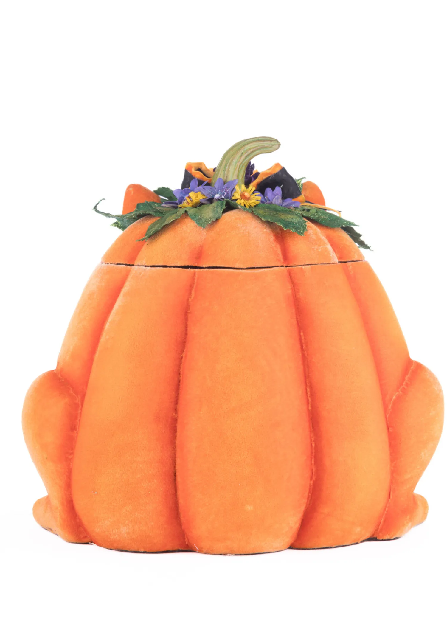 Hot The Jolly Christmas Shop Katherine's Collection 11.5" Jackie The Kitty Cat Pumpkin Halloween Candy Container 28-428204