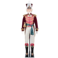 Hot The Jolly Christmas Shop Katherine's Collection 70" Life Size Sugar Plum Prince Nutcracker Doll 28-328843
