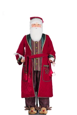 Online The Jolly Christmas Shop Katherine's Collection 70" Life Size Holiday Magic Sweet Dreams Santa Doll Christmas Decoration 28-428414