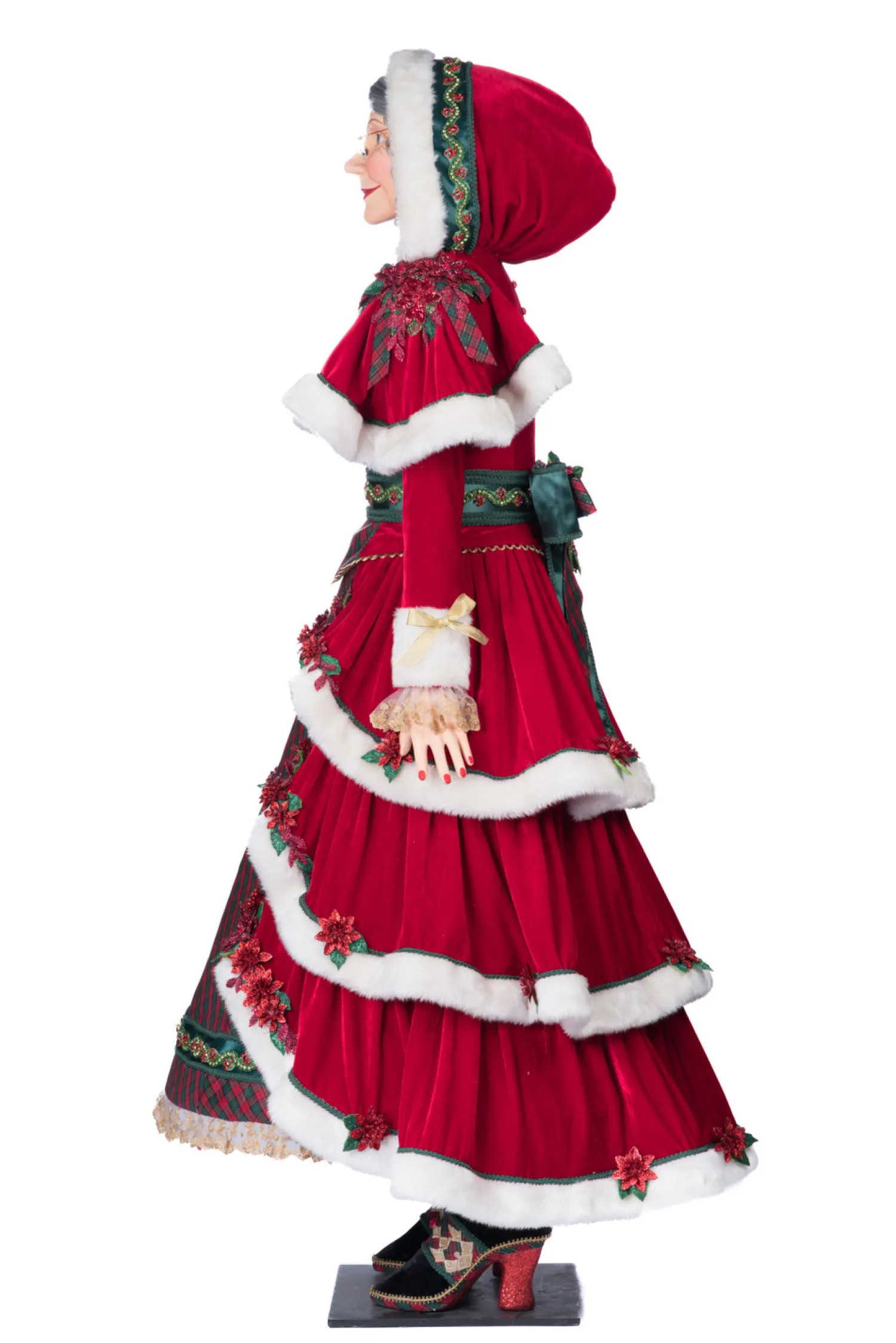 Sale The Jolly Christmas Shop Katherine's Collection 63.5" Merry Magic Life Size Mrs. Claus Christmas Doll 28-428314