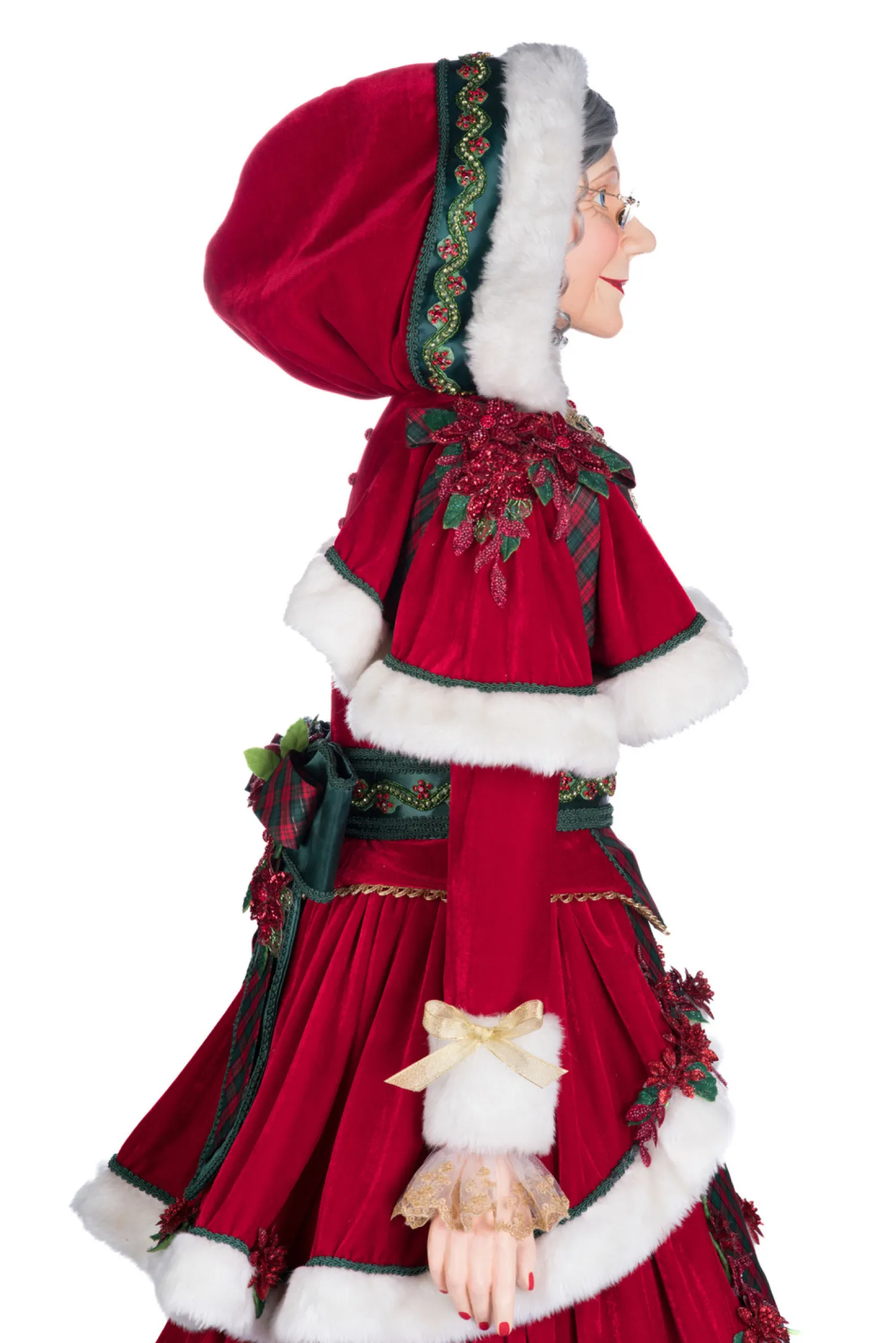Sale The Jolly Christmas Shop Katherine's Collection 63.5" Merry Magic Life Size Mrs. Claus Christmas Doll 28-428314