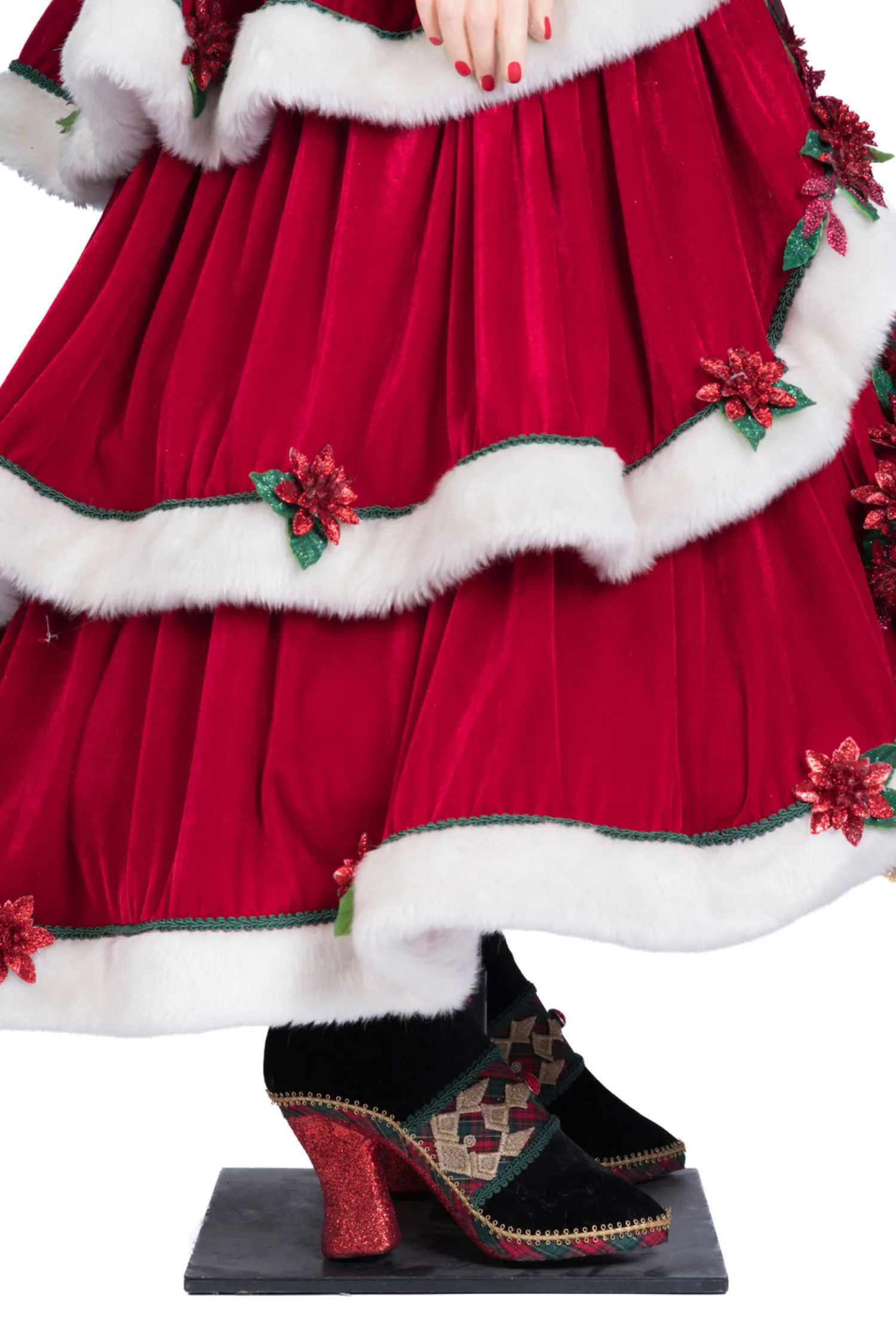 Sale The Jolly Christmas Shop Katherine's Collection 63.5" Merry Magic Life Size Mrs. Claus Christmas Doll 28-428314
