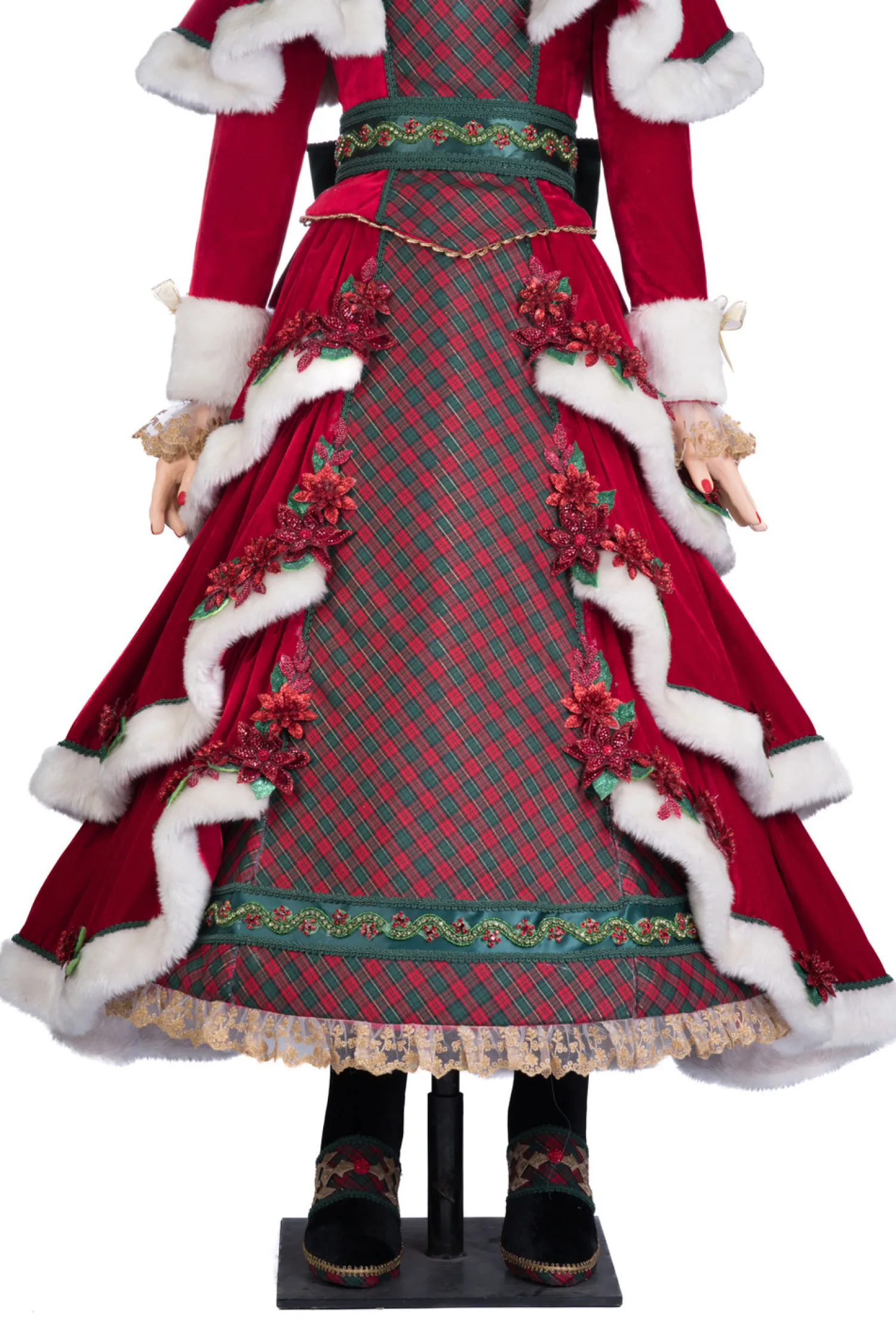 Sale The Jolly Christmas Shop Katherine's Collection 63.5" Merry Magic Life Size Mrs. Claus Christmas Doll 28-428314