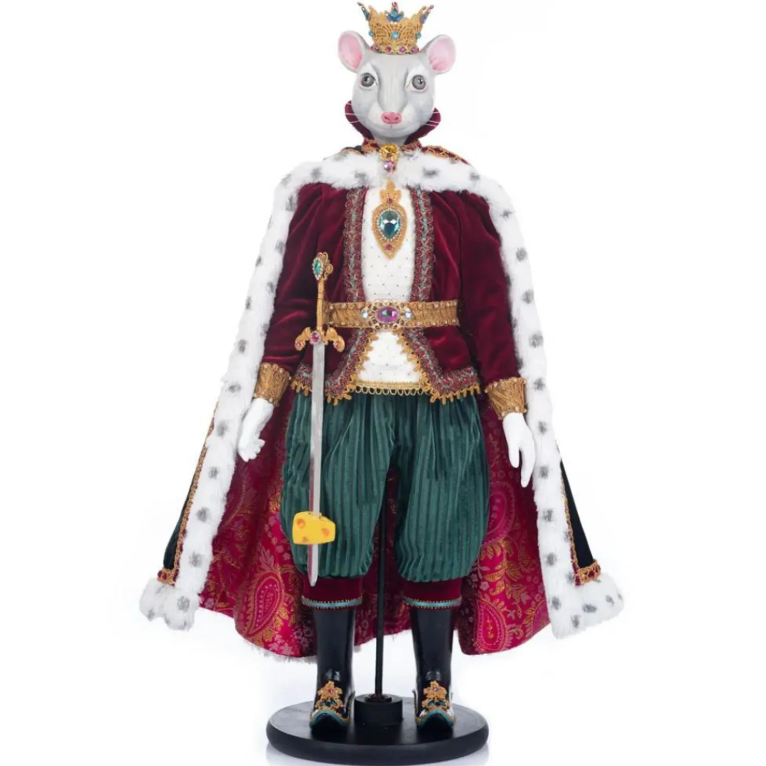 Best The Jolly Christmas Shop Katherine's Collection 24" Mouse King Nutcracker Christmas Doll 28-328846