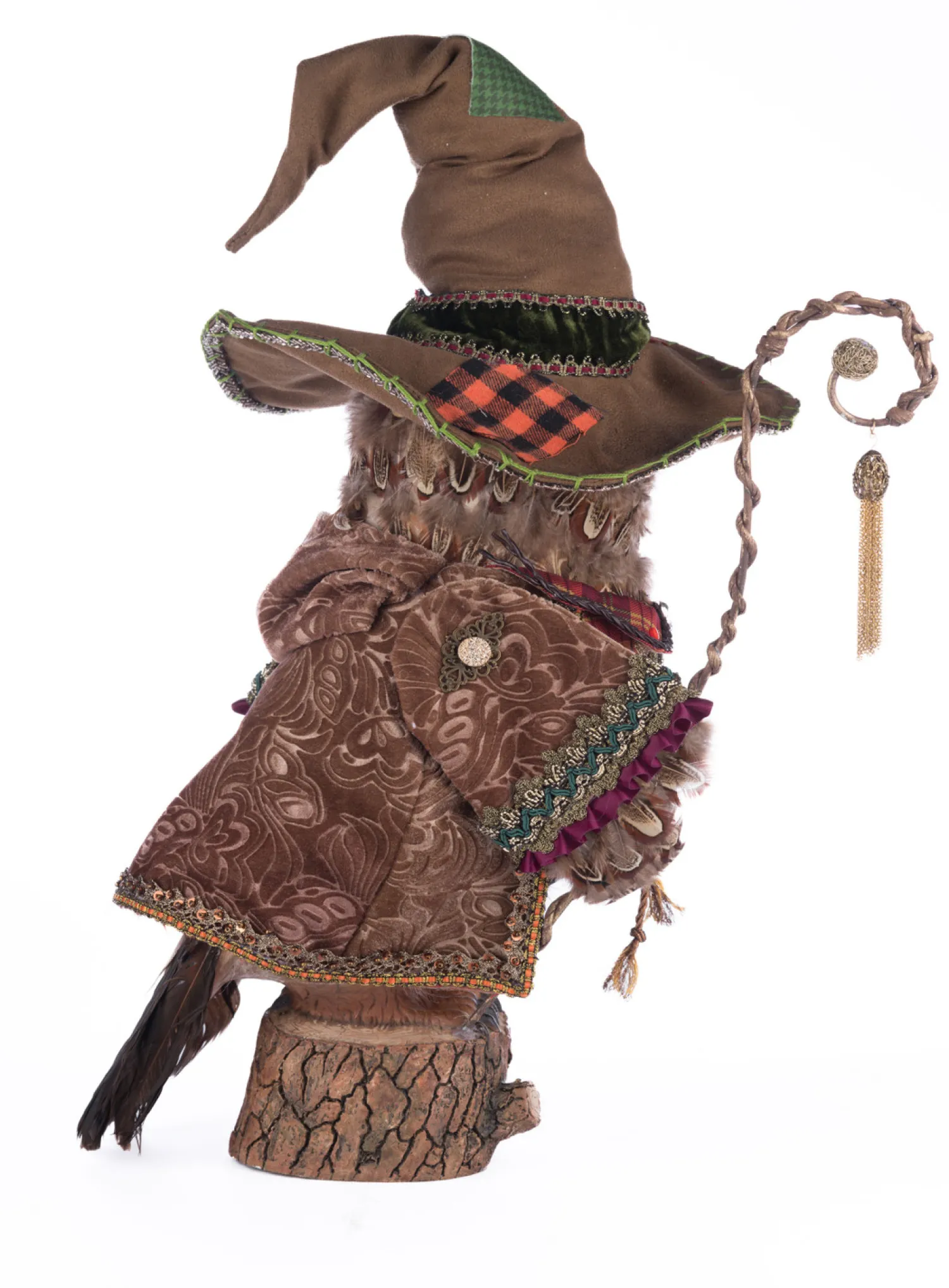 Sale The Jolly Christmas Shop Katherine's Collection 20" Octavius The Owl Warlock Halloween Decoration 28-428175