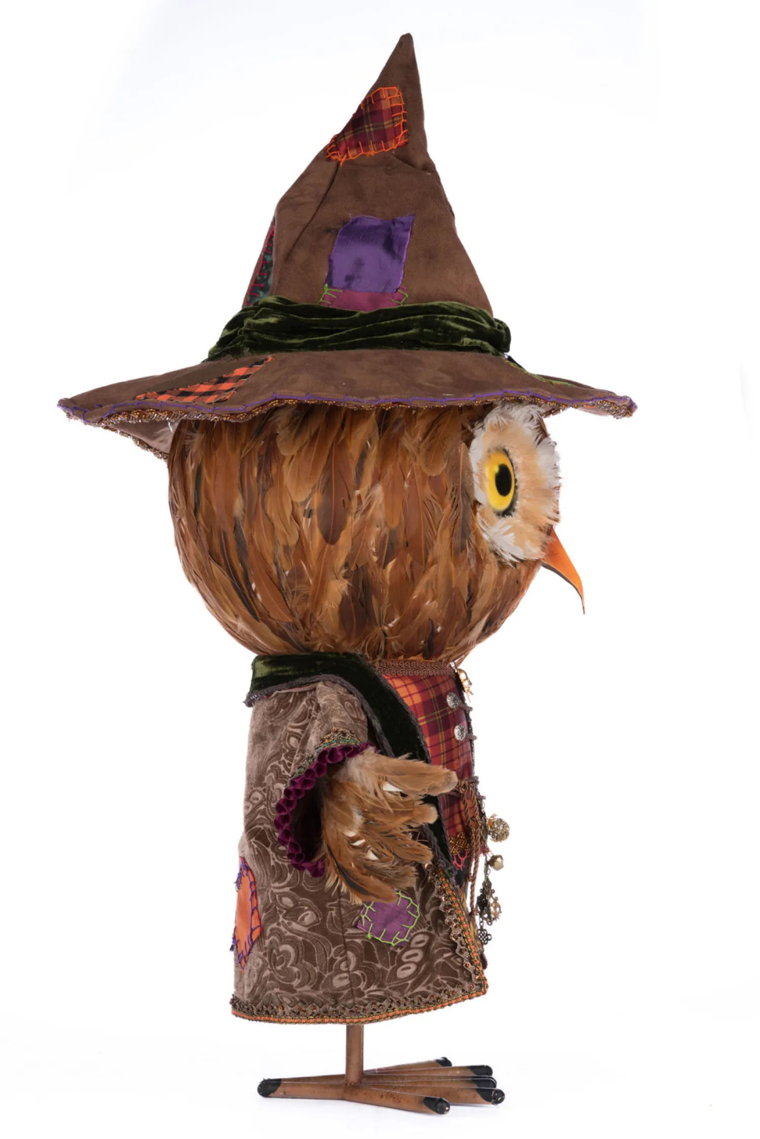 Clearance The Jolly Christmas Shop Katherine's Collection 33.5" Ozzy The Owl Candy Container Halloween Decoration 28-428158