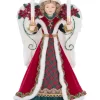 Best The Jolly Christmas Shop Katherine's Collection 20" Penelope Poinsettia Angel Lighted Christmas Tree Topper 28-428329
